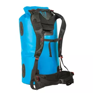 Nepromokavý vak s popruhy Hydraulic Dry Pack with Harness 120L Modrá