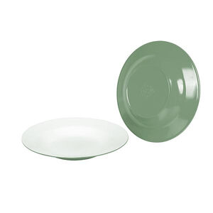 Melaninový hluboký talíř Bo-Camp Ø 21,5 cm Zelená