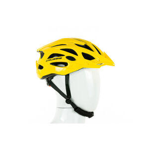 Cyklistická přilba CRUSSIS 03013 Žlutá M = 55-58 cm