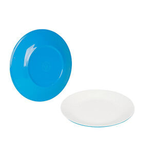 Melaninový talíř Bo-Camp Ø 25,7 cm Modrá