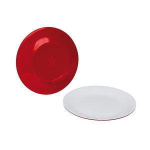 Melaninový talíř Bo-Camp Ø 25,7 cm Červená