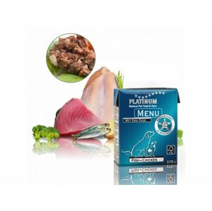 Platinum Natural Menu Fish & Chicken - Ryby & Kuře - 375 g