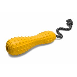 Gourdo™ Odolná hračka z přírodního latexového kaučuku Žlutá S