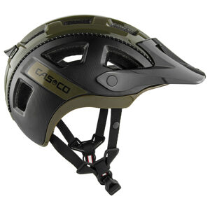 Casco MTBE 2 cyklistická helma Černá / Olivová S = 52-54 cm