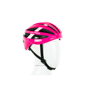 Cyklistická helma CRUSSIS 03011 Růžová L = 58-62 cm