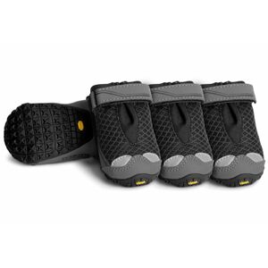 Grip Trex™ Outdoorová obuv pro psy Černá 38mm/XXXXS